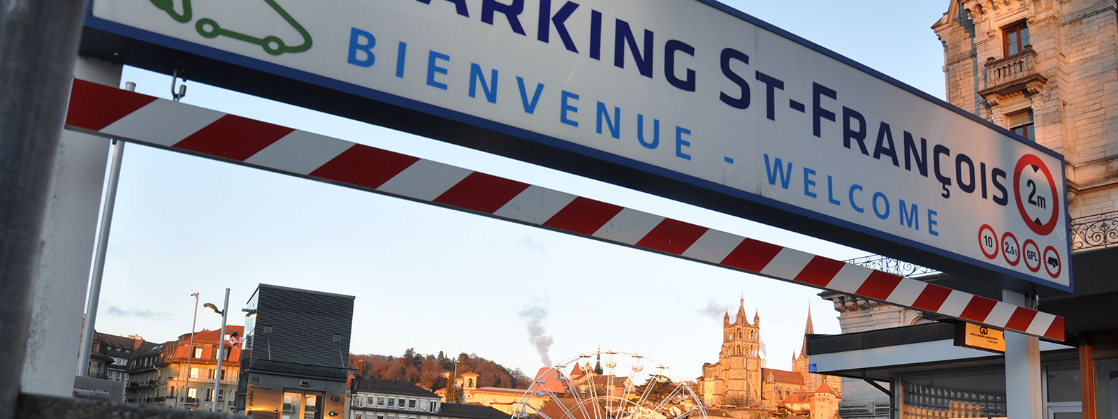 header tarifs - Parking St-François Lausanne